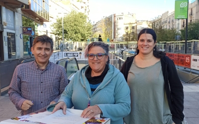 Lluís Perarnau, Nani Valero i Aurora Murillo | Pere Gallifa